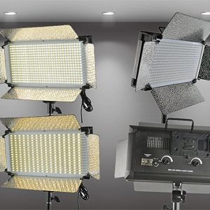 500 LED Light Panel V Mount Bi Color Led Light Panel Led Video Light Video Lighting By Fancierstudio FL500BI-1090