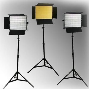 Dimmable 3 x 1200 LED Lite Panel Video Photography LED Lighting Kit-1532